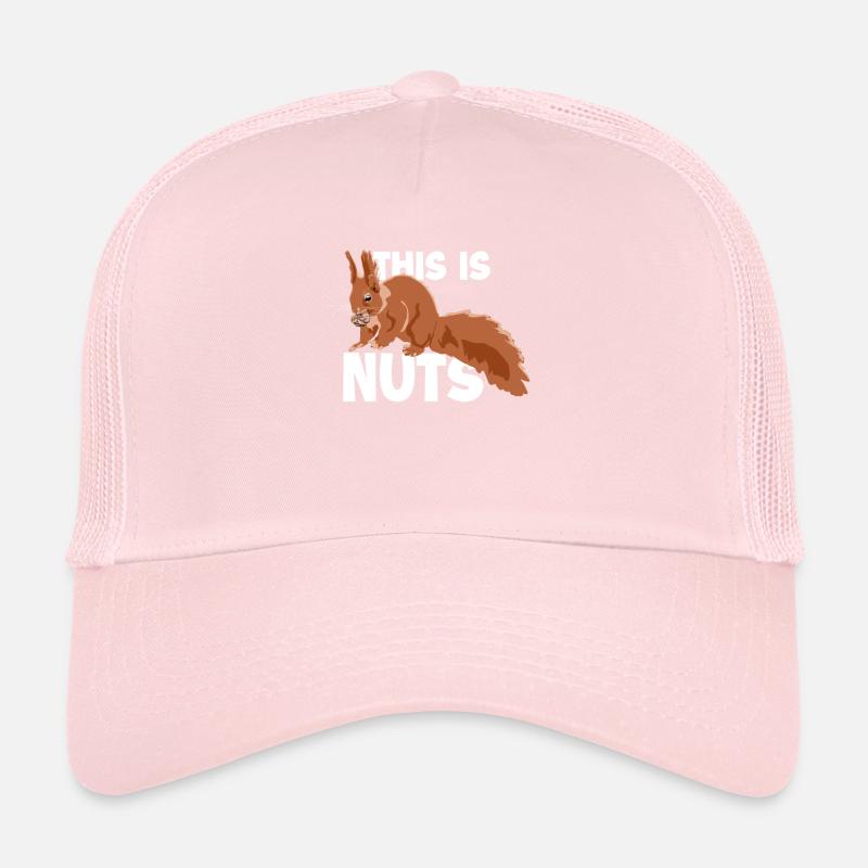 This Is Nuts Fox Squirrel Grey Squirrel Trucker Cap