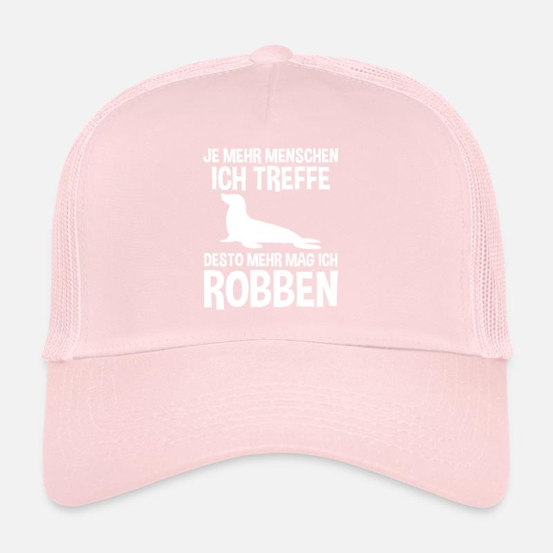 Seehund Seelöwe Robbe Trucker Cap