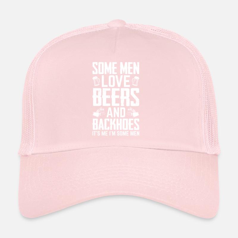 Funny excavator operator HEO Trucker Cap
