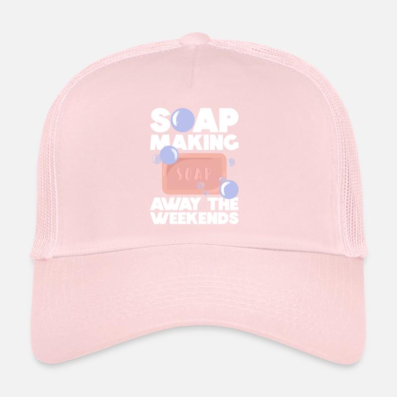 Fabrication de savon bouilloire à savon dicton Casquette trucker 