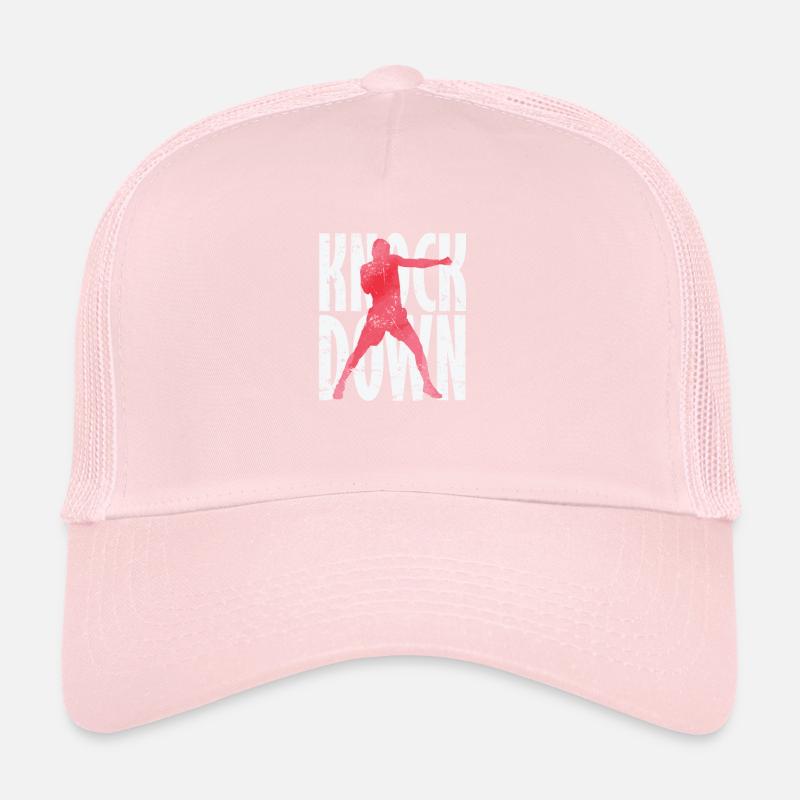 Knock Down Boxing Trucker Cap