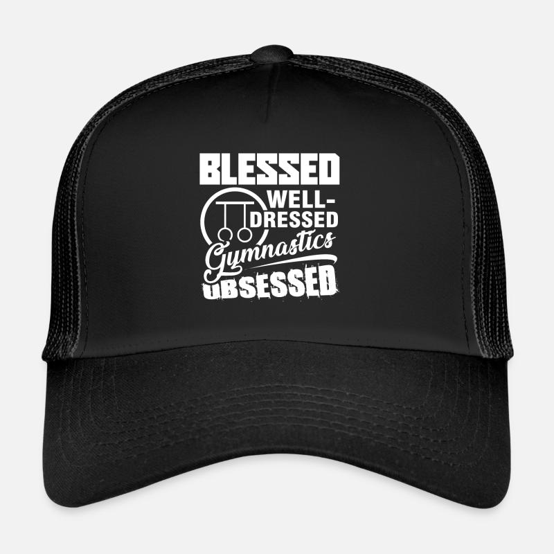 Gymnastics Well Dressed Gymnastics Obsessed Trucker Cap