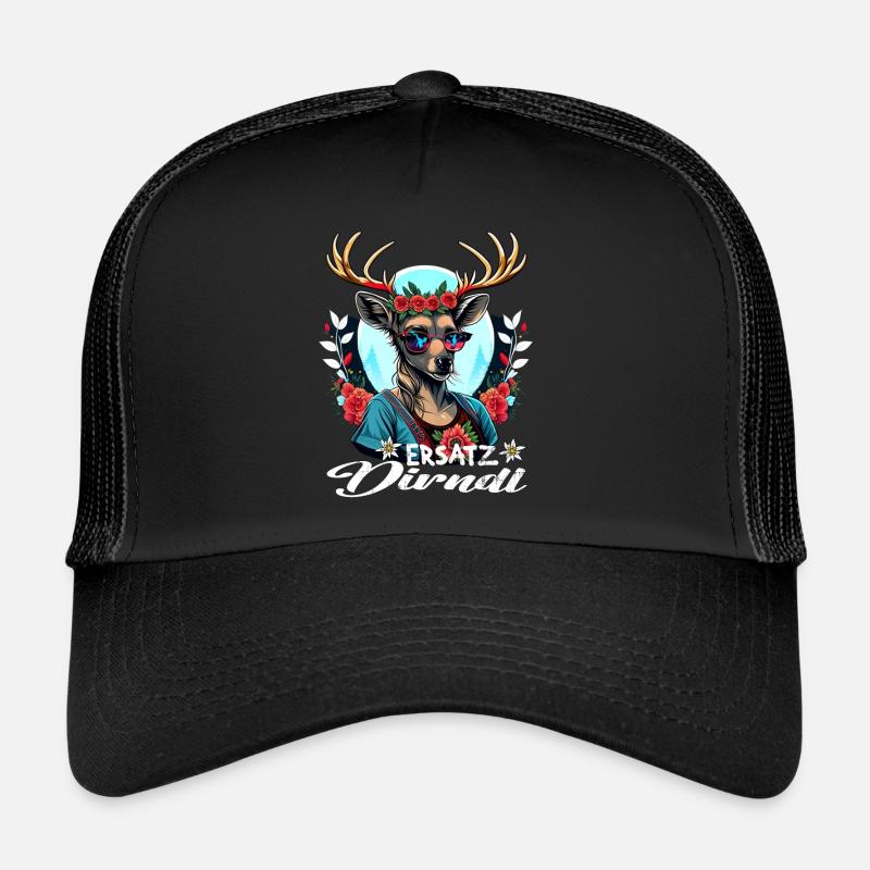 Tracht & Trachten Hirsch Ersatz Dirndl Trucker Cap