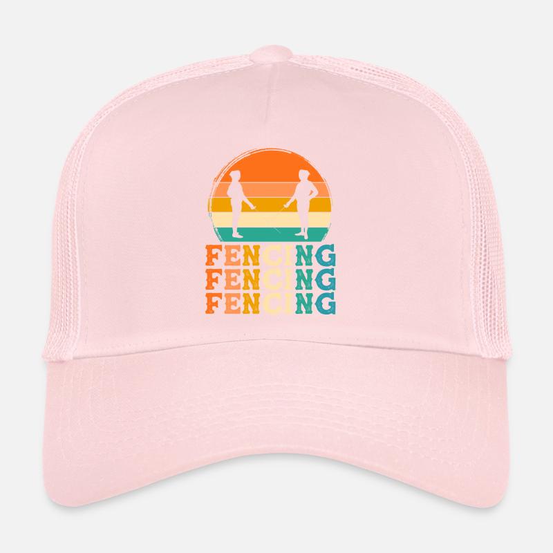 Fechter Retro-Design Fechter Geschenk Trucker Cap