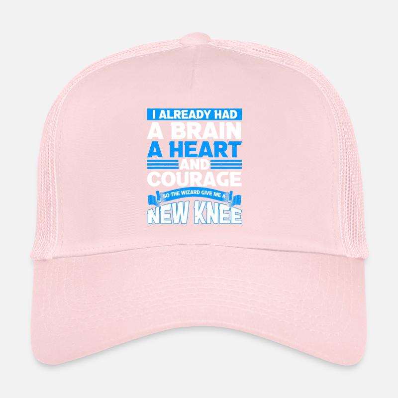 J’avais déjà un cerveau et un cœur Casquette trucker 