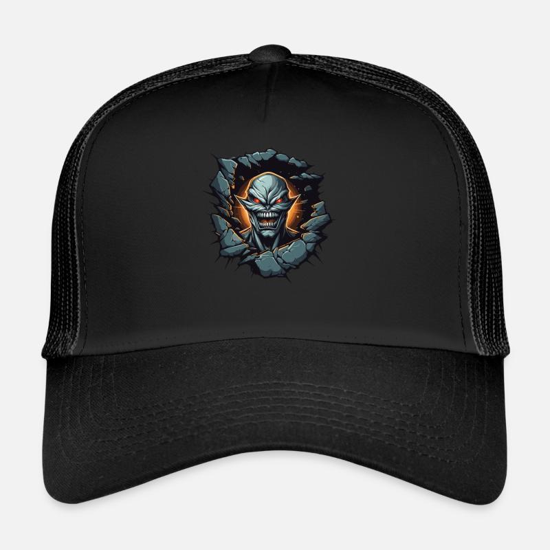 Das Monster in mir - Trucker Cap - Schwarz/Schwarz