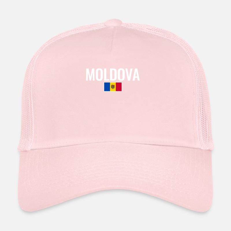 Moldavie Drapeau moldave Casquette trucker 