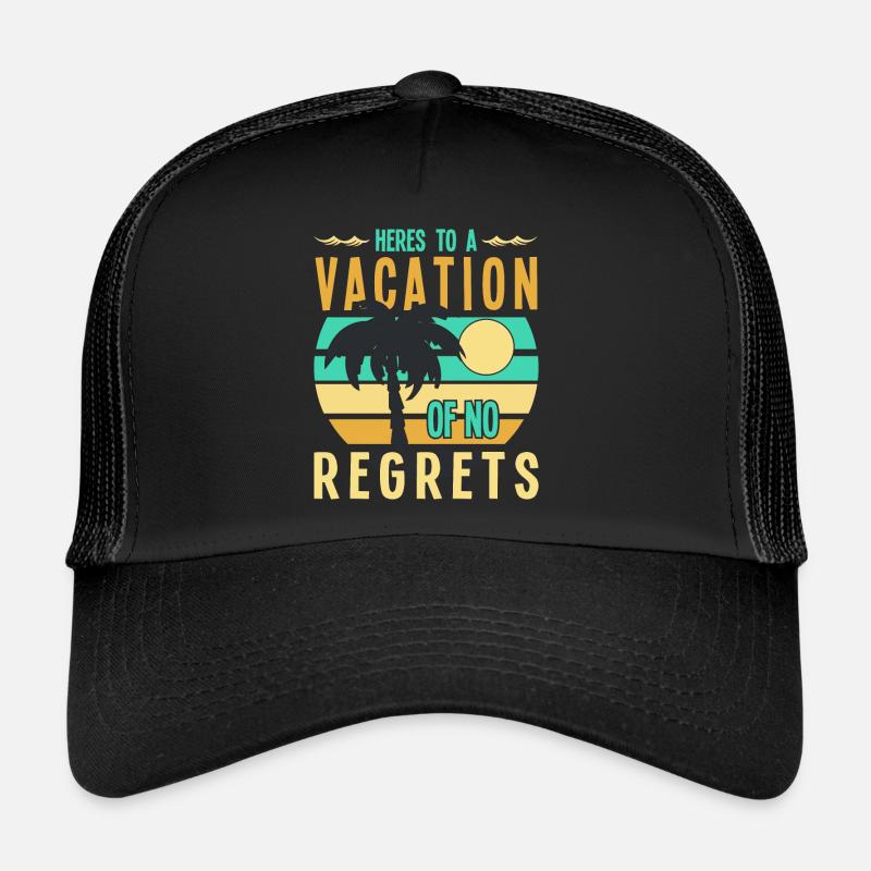 Pour des vacances sans regrets Casquette trucker 