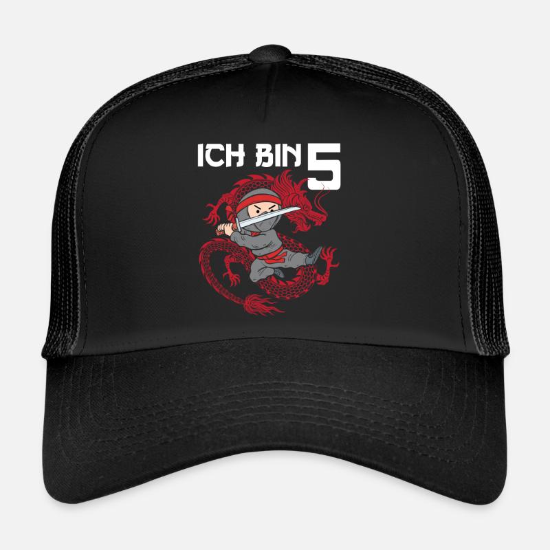 Attention: J’ai cinq ans Casquette trucker 