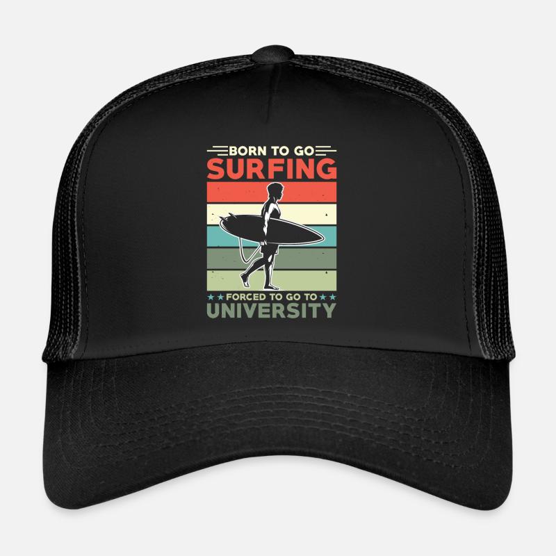 Surfen Surfer Surfbrett Spruch Trucker Cap