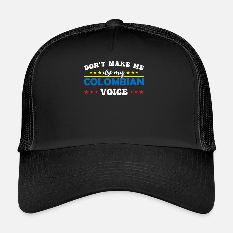 Ne me forcez pas à utiliser ma voix finlandaise Casquette trucker 