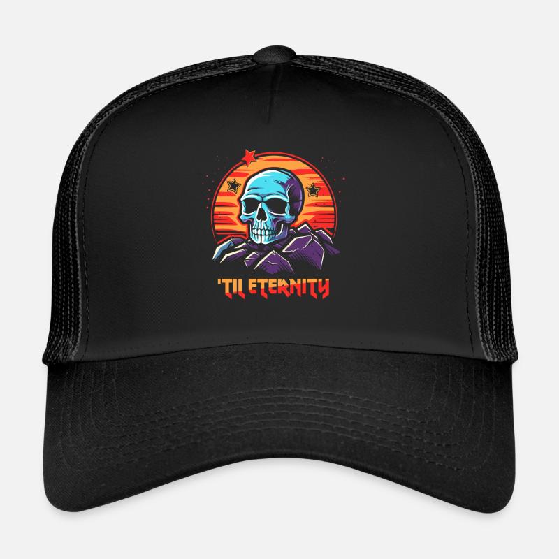 Crâne éternel : pour l’éternité Casquette trucker 