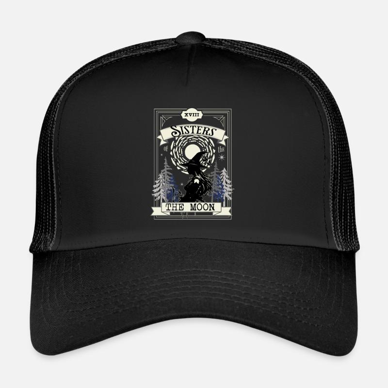 Tarot inspired Witch design Trucker Cap