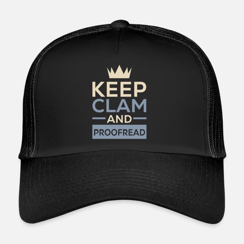 Proofreading Job Spelling Grammar Proofreader Trucker Cap
