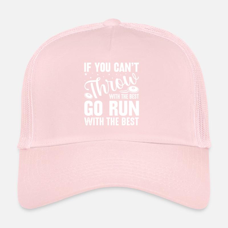 Les lanceurs sportifs n’ont pas de ligne d’arrivée Casquette trucker 