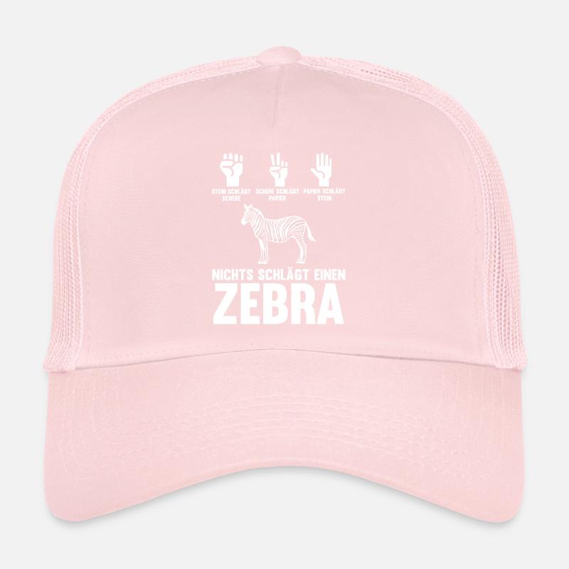 Zebra Trucker Cap