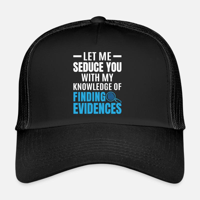 Drôle de coroner Casquette trucker 