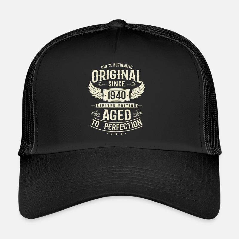 Retro Gift 83 Years Trucker Cap