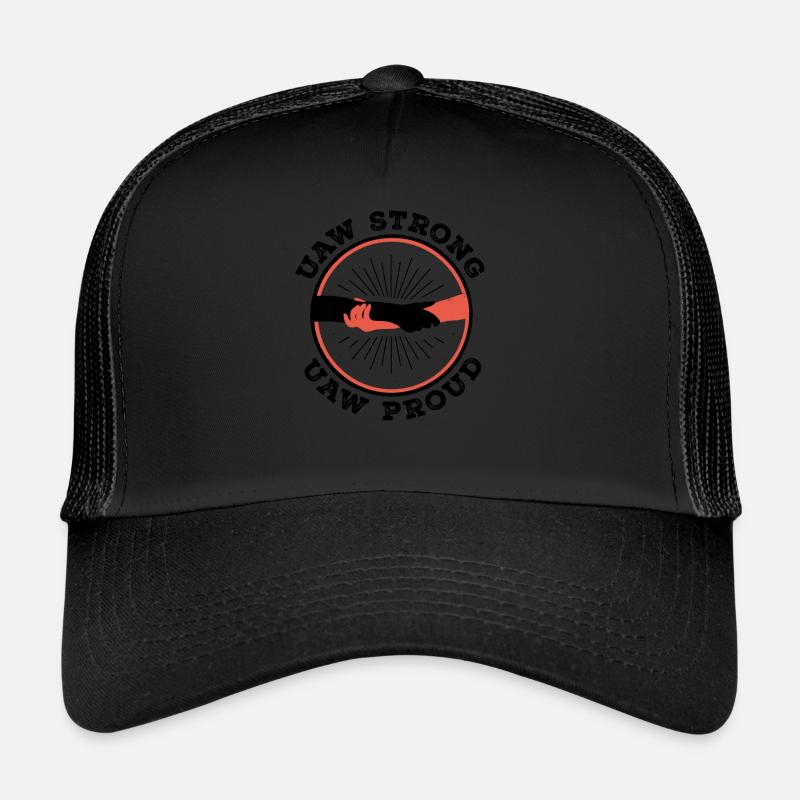 Grèves syndicales de l’UAW et protestation de l’UAW - UAW Strong Casquette trucker 