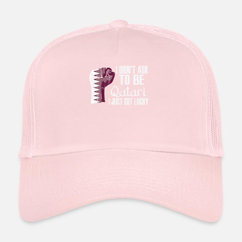Fierté qatarie Drapeau qatari agrandi Casquette trucker 