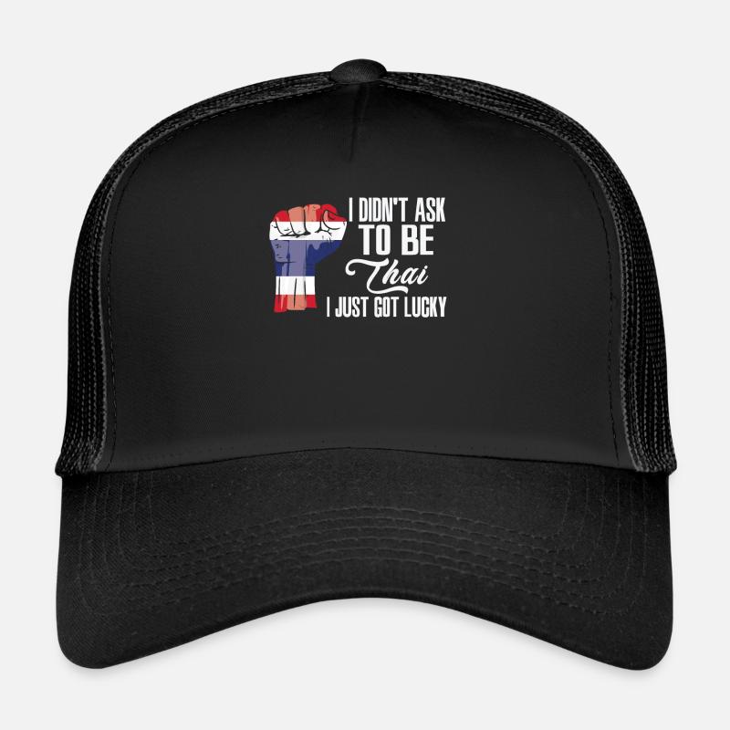 Fierté thaïlandaise Drapeau thaïlandais Casquette trucker 