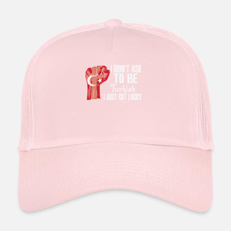 Fierté turque Drapeau turc agrandi Casquette trucker 