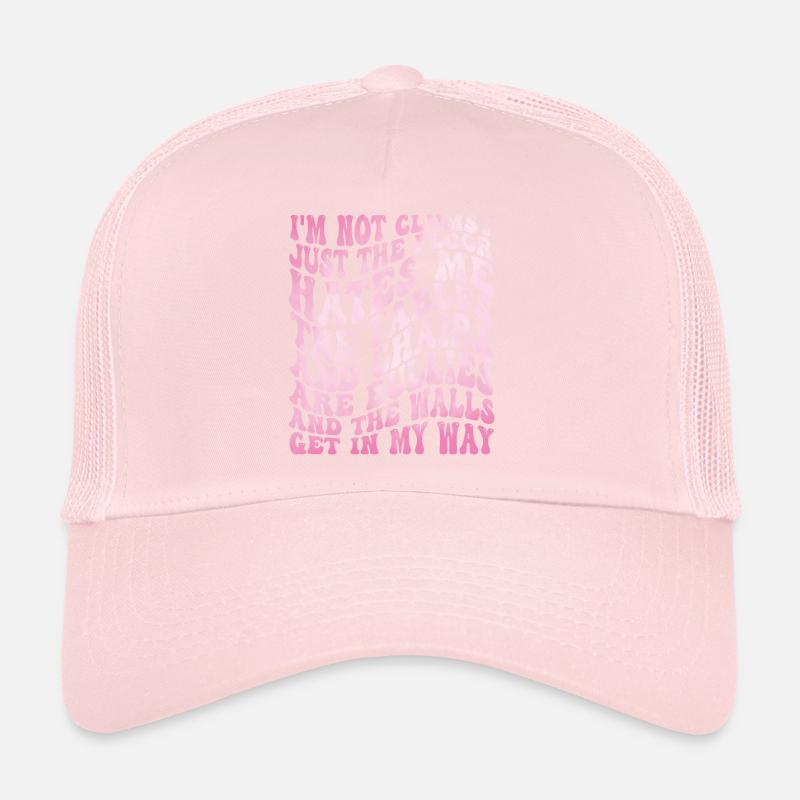 Femmes Citation maladroite Casquette trucker 