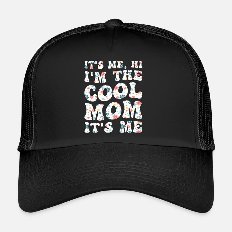 Mama Groovy Retro C’est moi, bonjour la maman cool Casquette trucker 