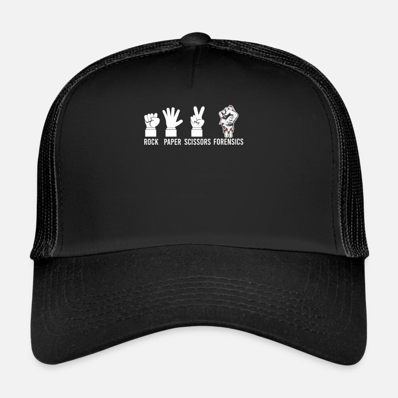 Funny coroner Trucker Cap