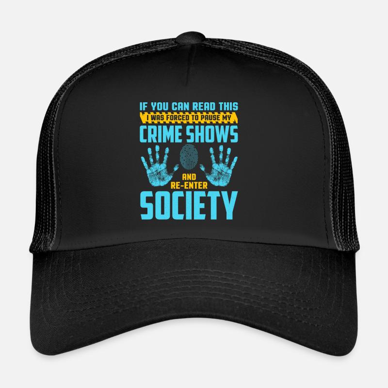 Funny Forensic Scientist Science Trucker Cap