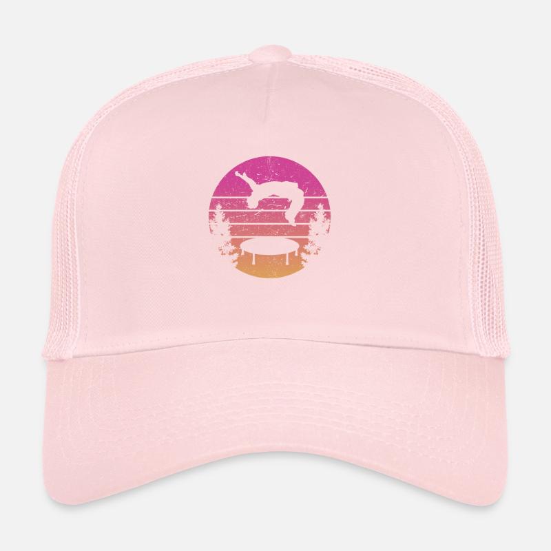 Trampoline Retro Backflip Trucker Cap
