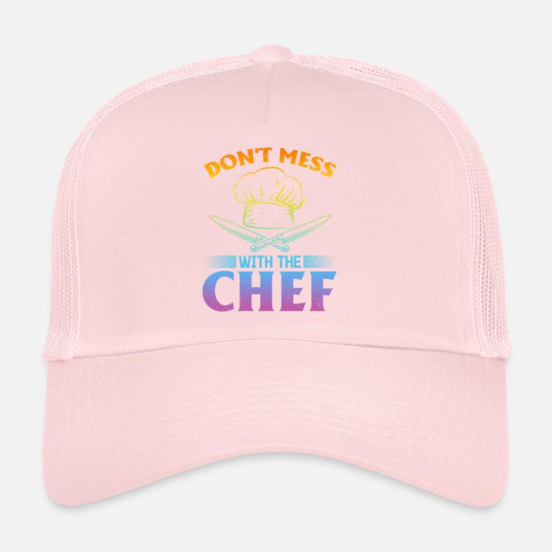 Don't Mess With The Chef Kitchen Instruments Kitch Trucker Cap