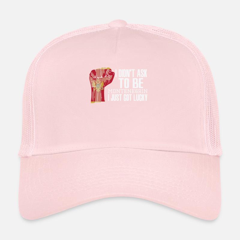 Montenegrin Pride Montenegro Flag Grown Trucker Cap