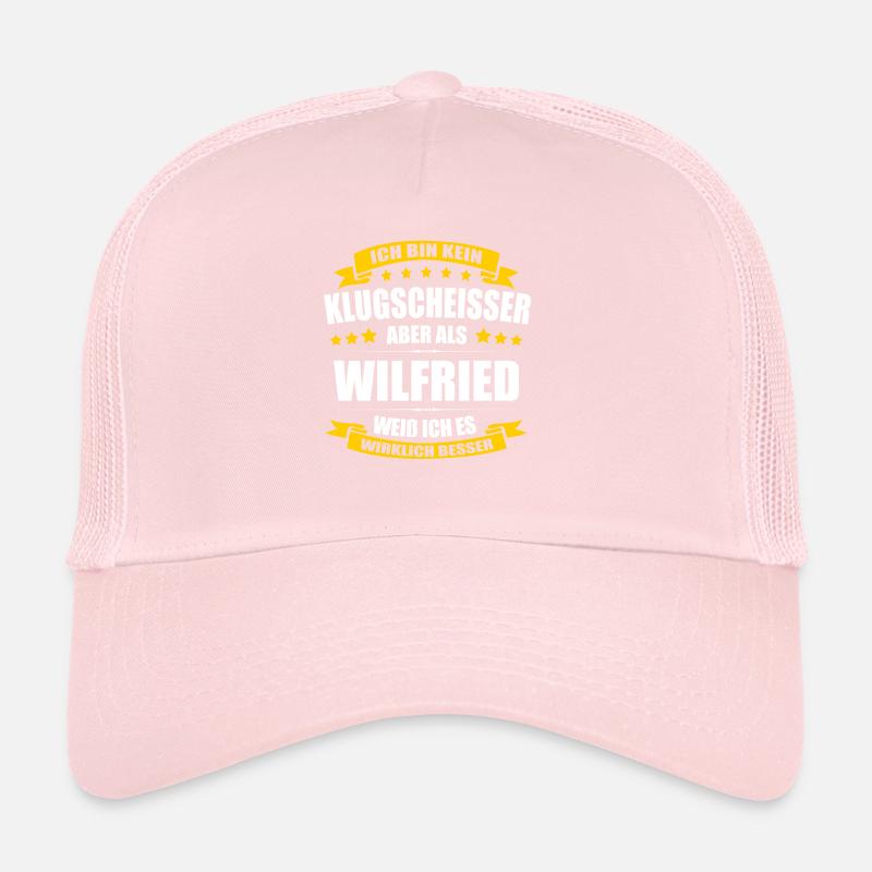 Name Wilfried Vorname Klugscheisser Namenstag Trucker Cap