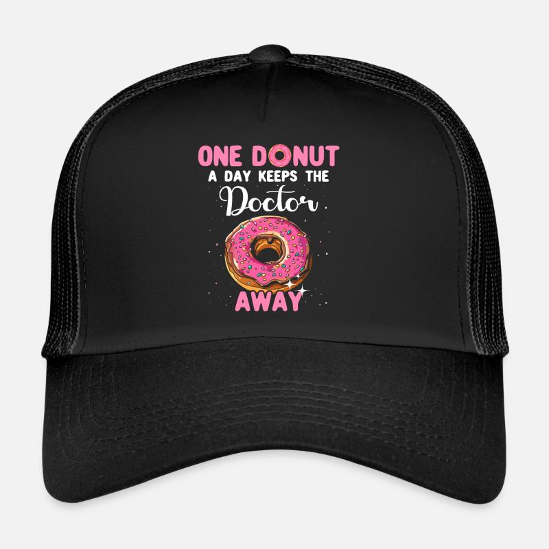 Donuts Pink Doughnuts Trucker Cap