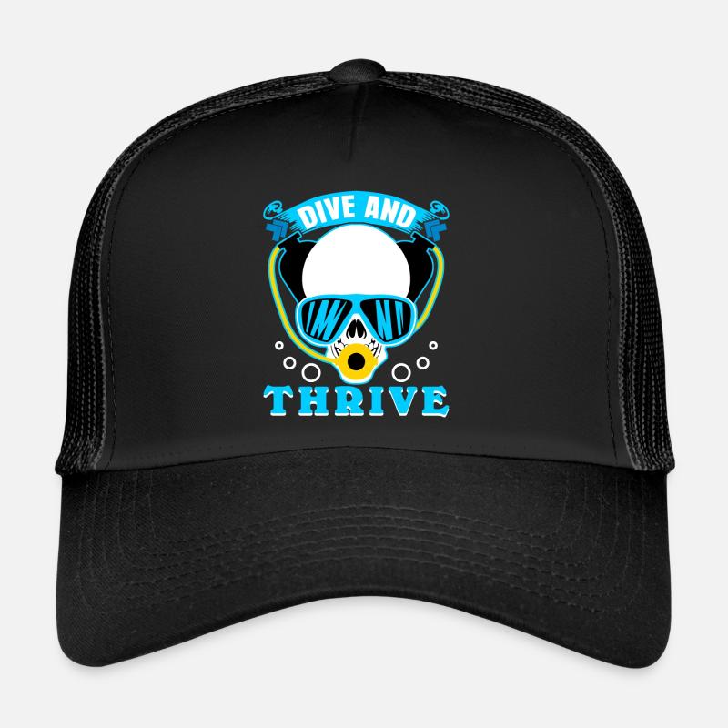 Diver Diving GogglesDiving Trucker Cap
