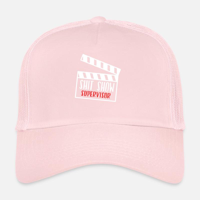 Cinema Chaos Shit Show Supervisor Trucker Cap
