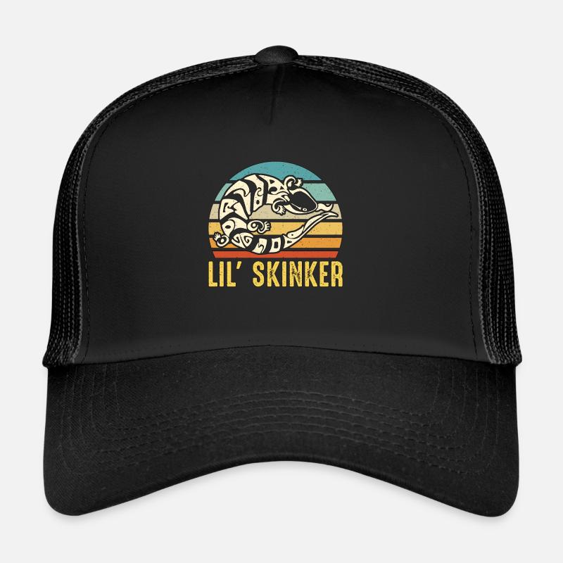Skinks Lil' Skinker Retro Reptiles Animaux Exotiques Casquette trucker 
