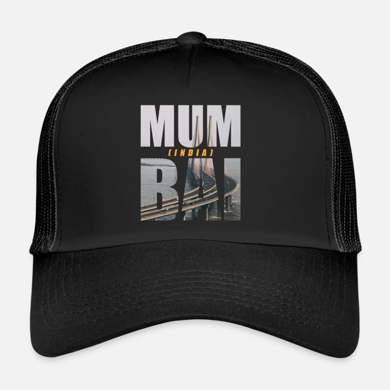 Mumbai India Souvenir Trucker Cap