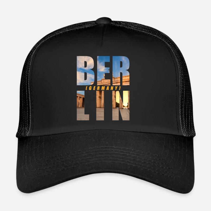 Berlin Germany Souvenir Trucker Cap