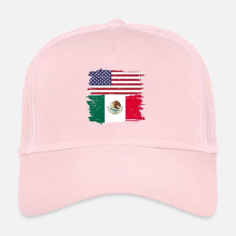 États-Unis Drapeau mexicain Casquette trucker 