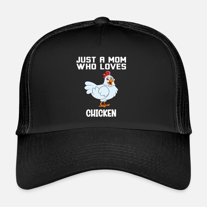 Funny Chicken Saying Chicken Trucker Cap