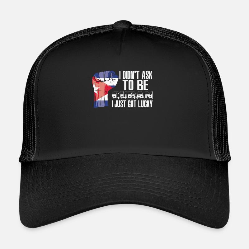 Cuban Pride Cuba Flag Grown Cuban Roots Cuban Trucker Cap