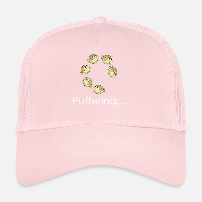 Poisson-globe tampon Casquette trucker 