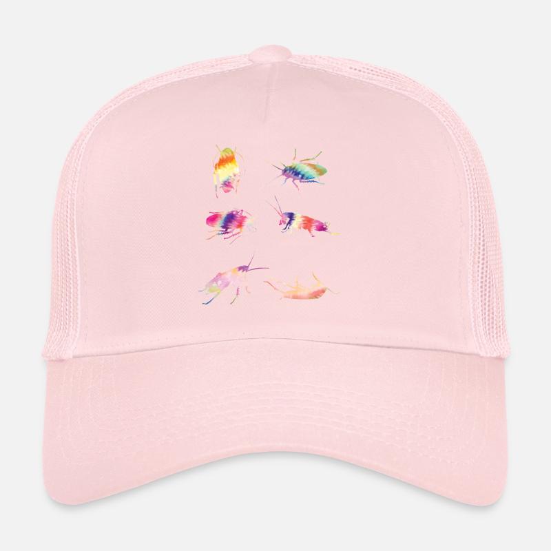 cafard TIE DYE Vintage cafards Casquette trucker 