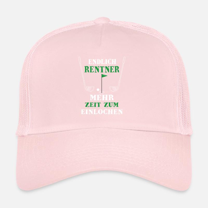 Rentner Golf Golfschläger Trucker Cap