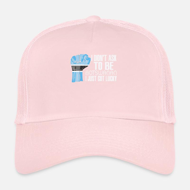 Fierté du Botswana Drapeau du Botswana agrandi Casquette trucker 