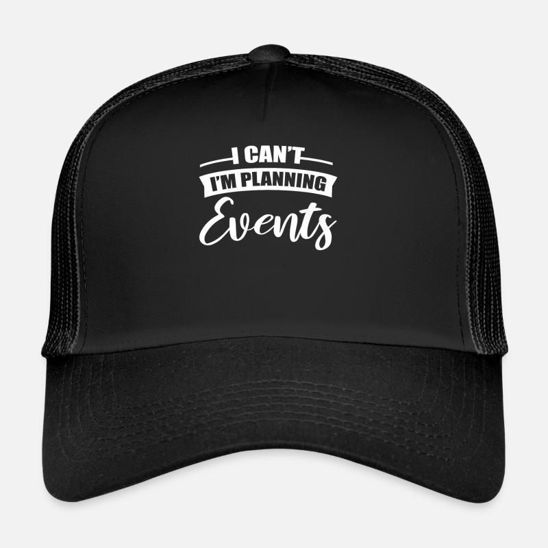 Je ne peux pas planifier d’événements Casquette trucker 
