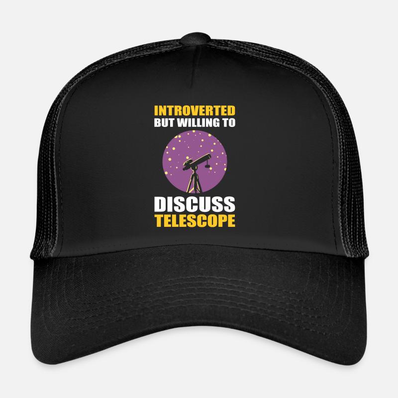 Stargazing Introvertiert, aber bereit, über Trucker Cap