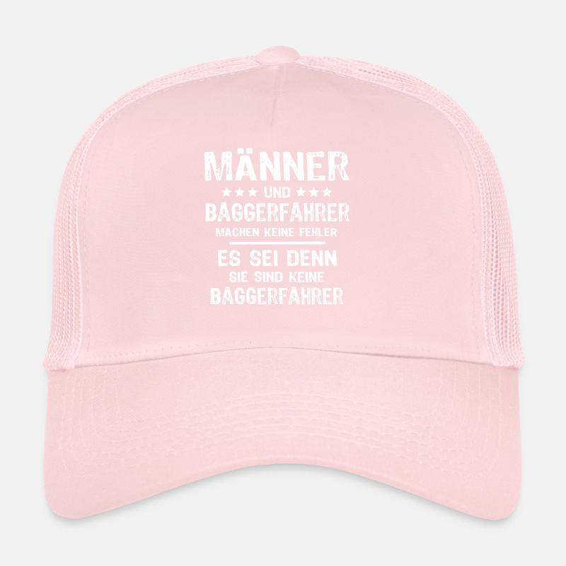 Baggerfuehrer Baggerfahrer Trucker Cap